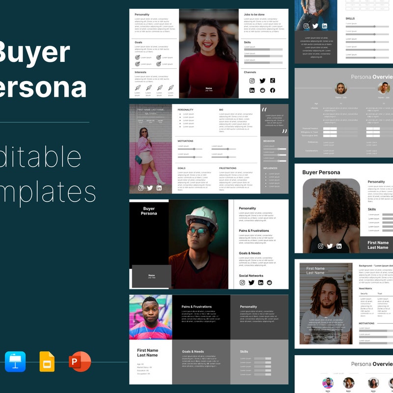 Marketing Persona Template - Etsy UK