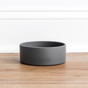 Small Silicone Pet Food/Water Bowl: Aesthetic, BPA and Phthalate Free, Dishwasher & Microwave Safe, Shatterproof, Small Dog or Cat Bowl