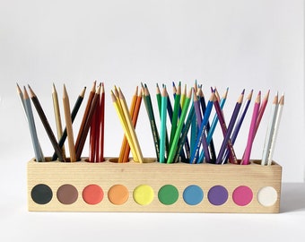 Montessori pencil holder