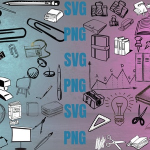 100+ School SVG Bundle | Back to School SVG Teacher Svg Clipart | Kids ...