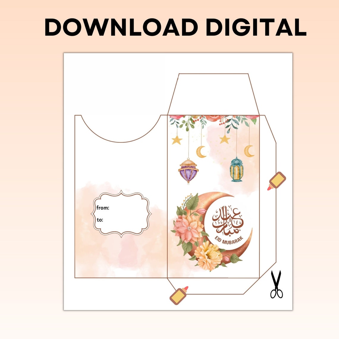 Eid Envelope Printable