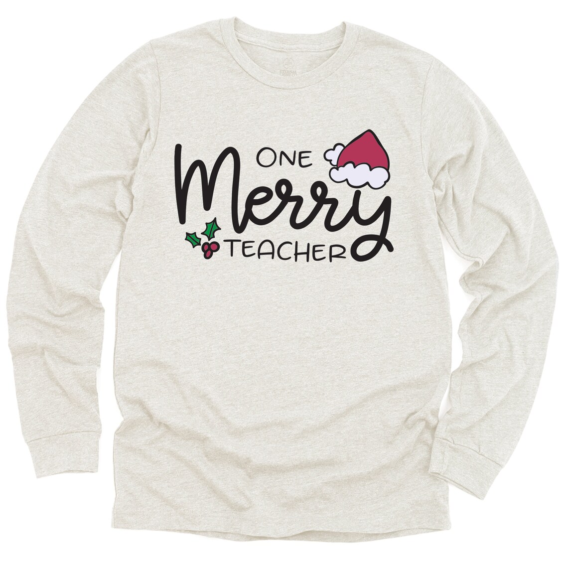 One Merry Teacher Shirt Design, PNG, SVG, Christmas T-shirt Gift for ...