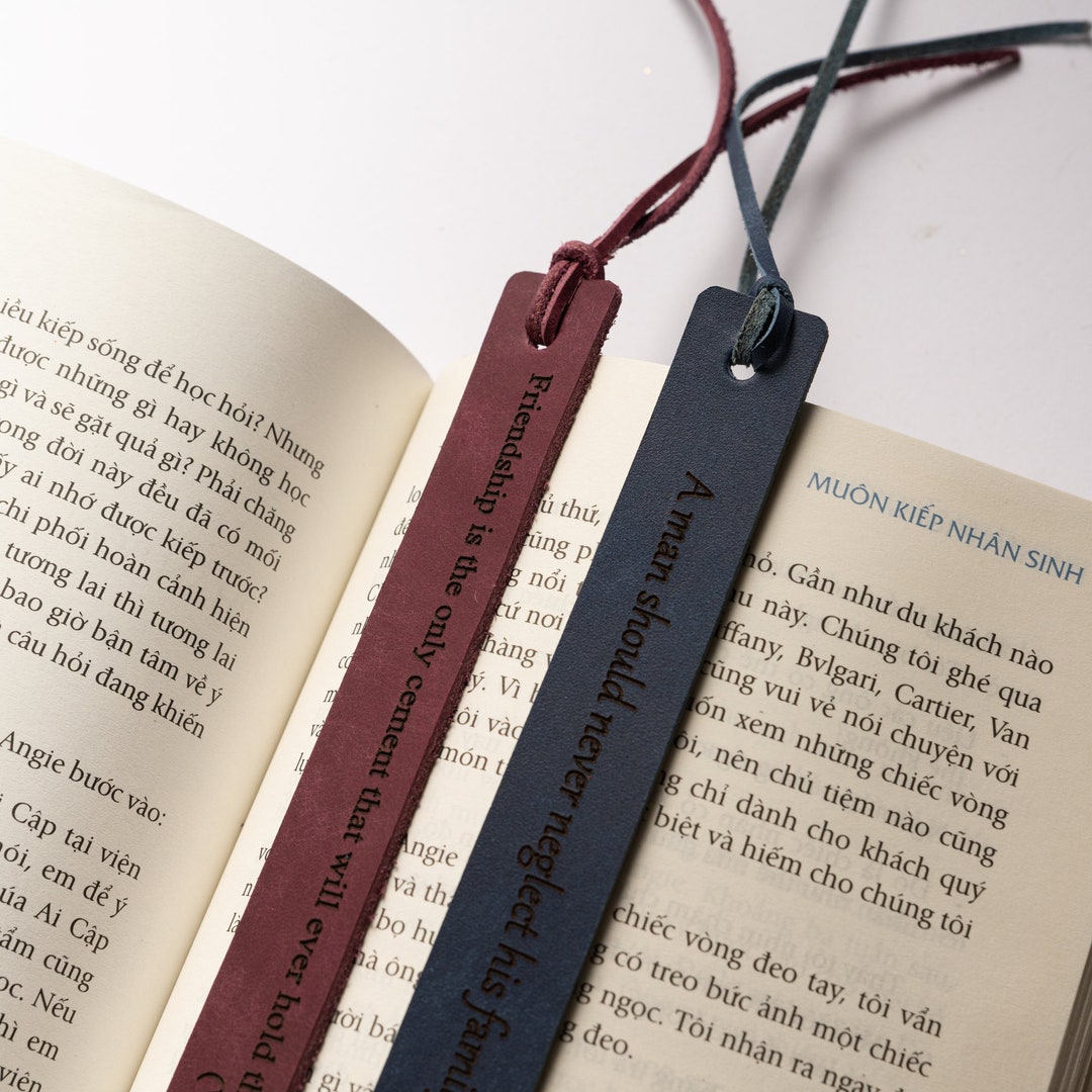 Personalized Bookmark Best Gift Handmade Custom Quote & - Etsy