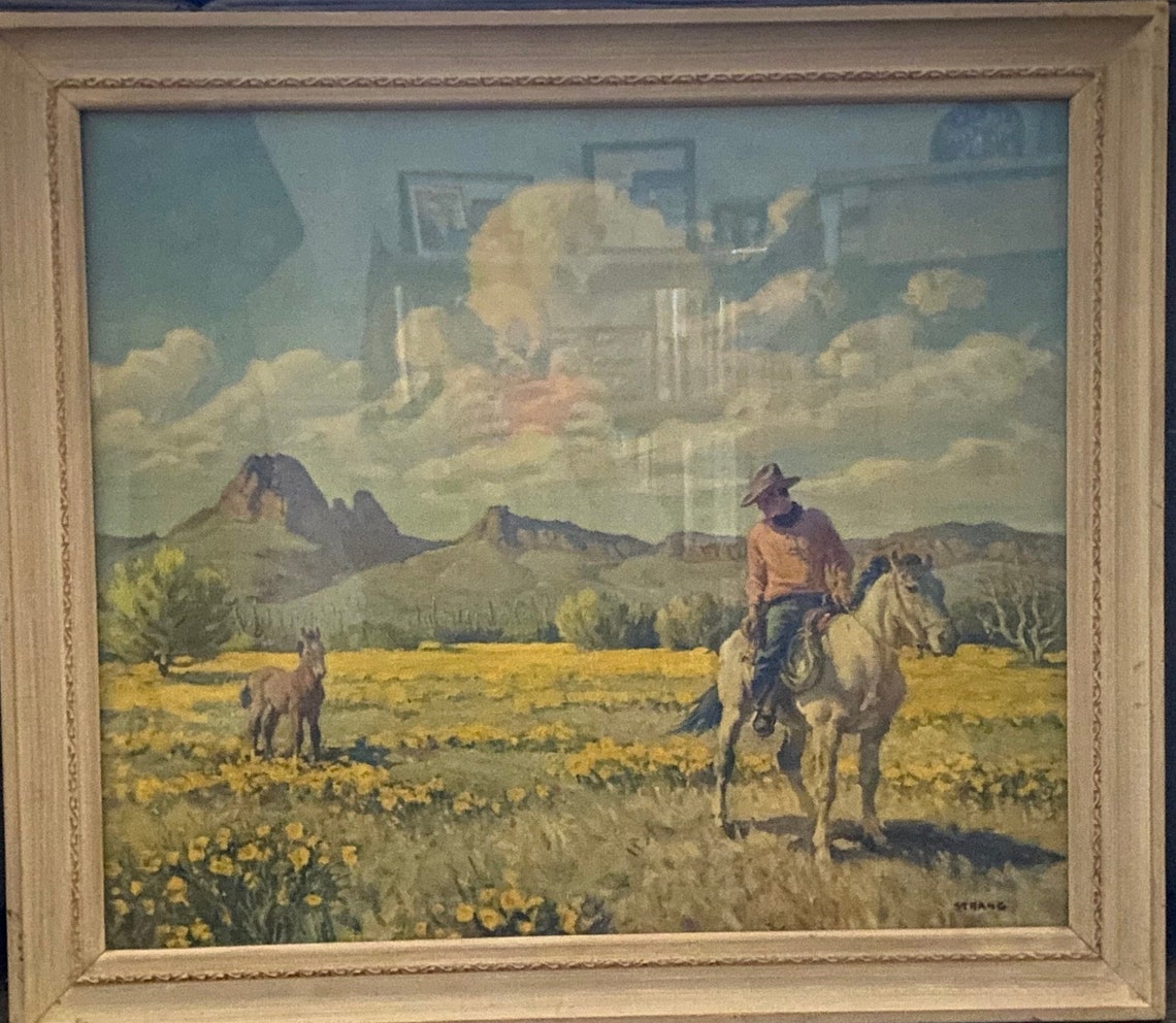 18931957 Slow Poke Lithograph by Ray C. Strang Valuable Etsy