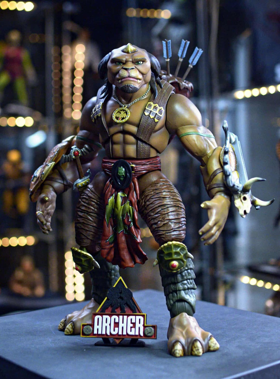SMALLSOLDIERSアクションフィギュア Small Soldiers - ARCHER - Hero Pose Statue - Etsy