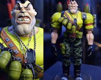 Small Soldiers - NICK NITRO - Box Pose Statue - Etsy