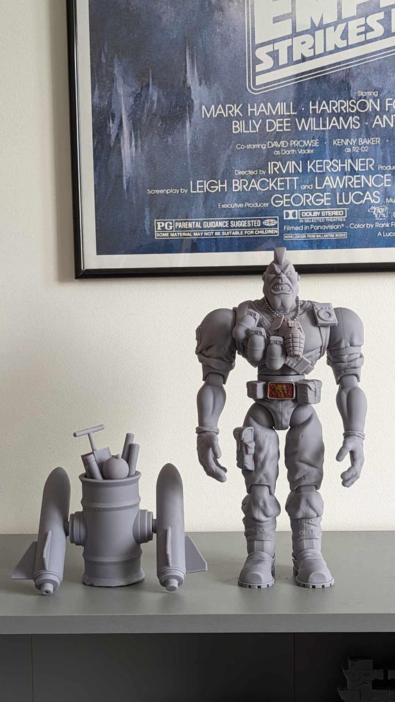 Small Soldiers - NICK NITRO - Box Pose Statue - Etsy Denmark