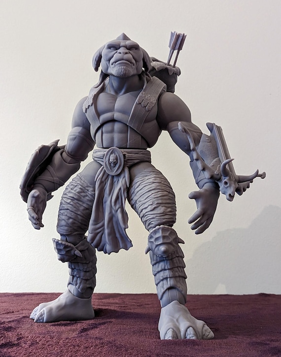 Small Soldiers - ARCHER - Hero Pose Statue - Etsy