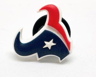 Équipe de la NFL des Houston Texans - Jibbitz - breloque chaussure authentique officiel - rare - pour trous de chaussure croco