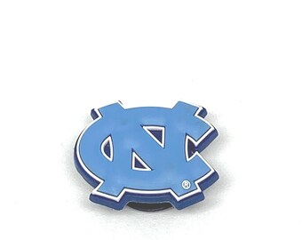 Équipe NCAA de Tarheels de Caroline du Nord - Jibbitz - breloque chaussure authentique officiel - Rare pour les trous de chaussures Croc University of North Carolina tarheels