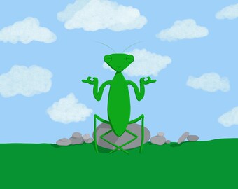 Meditating Mantis