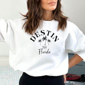Destin Sweatshirt, Destin Florida Crewneck