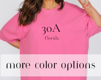 30A Florida shirt, 30A Beach graphic T-shirt, Beach T-shirt