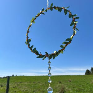 Spider Homes for indoor or outdoor use, Orange and Yellow, Sun catchers, Dreamcatchers, Pets, Natural Pest Control