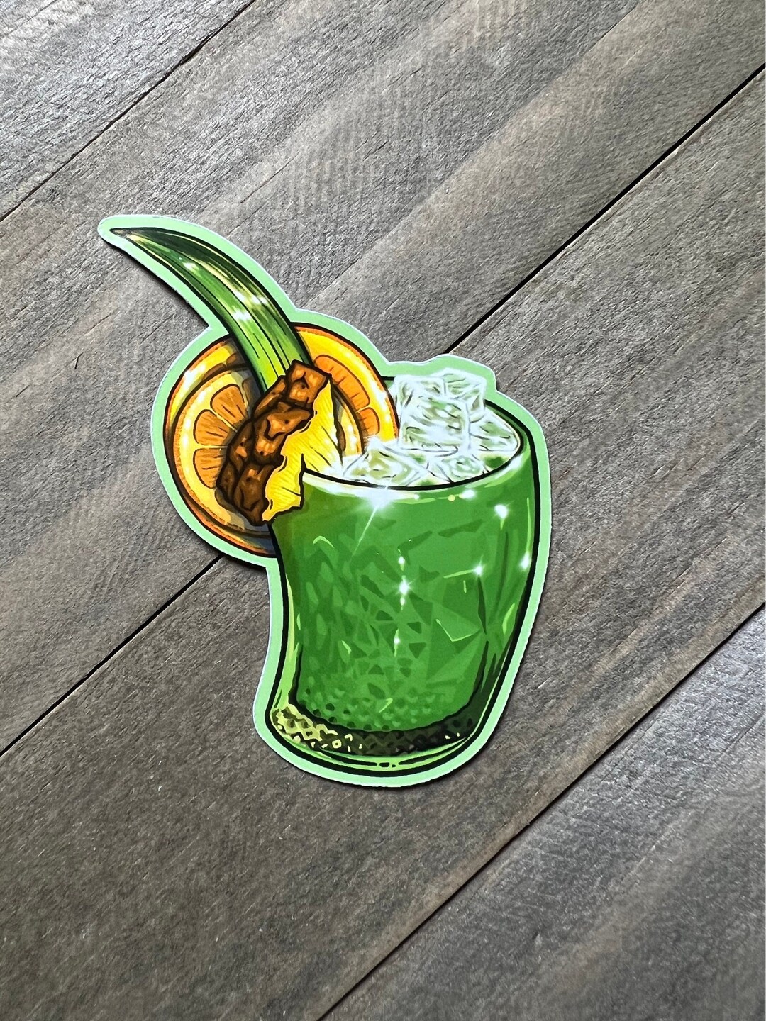 Sticker Frooty Funky Fruity Drink Sticker 3 Inch, Fun Sticker, Drink Sticker, Fruit ...