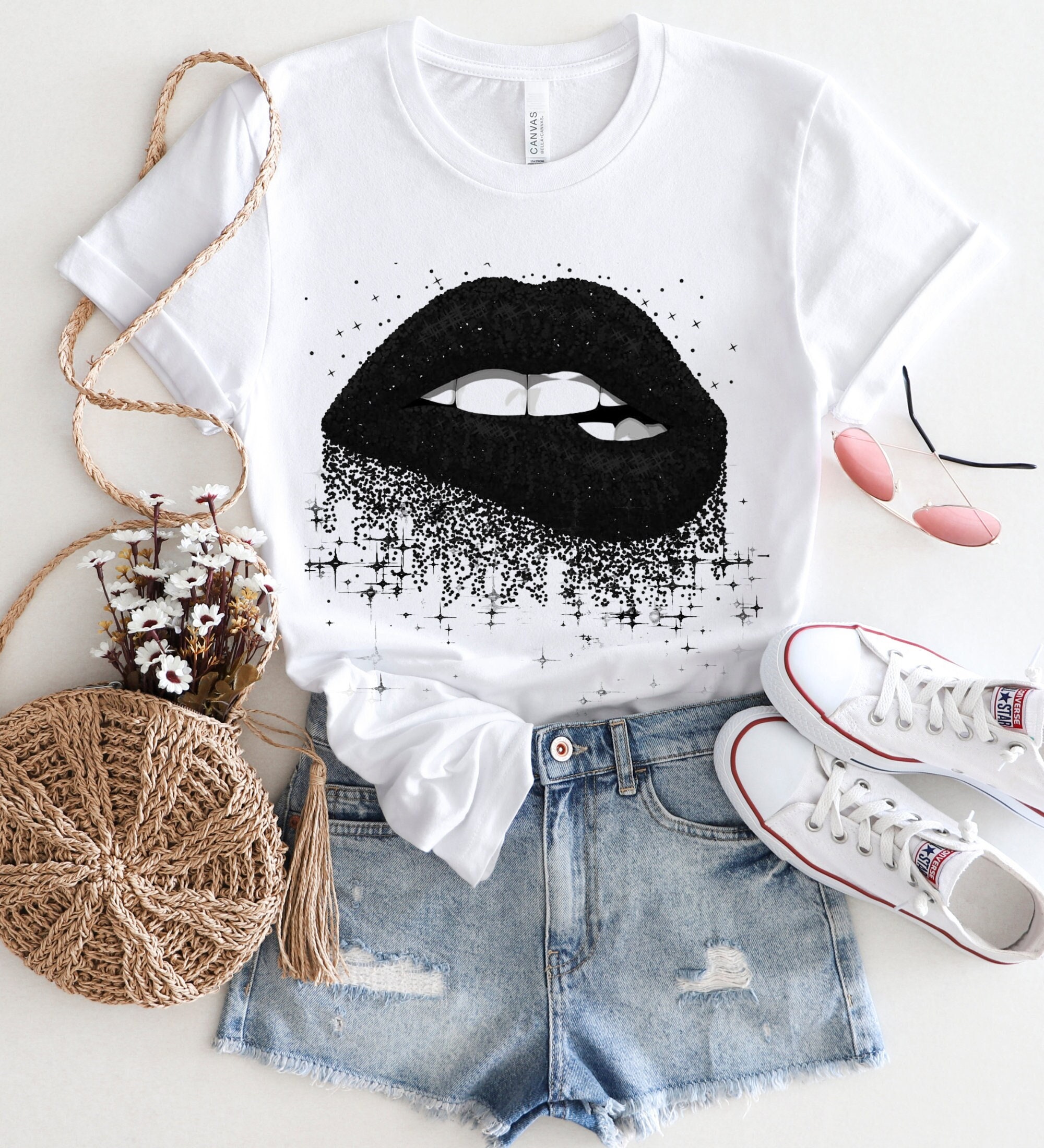 Chanel Coco Chanel Smoking Printed T-Shirt