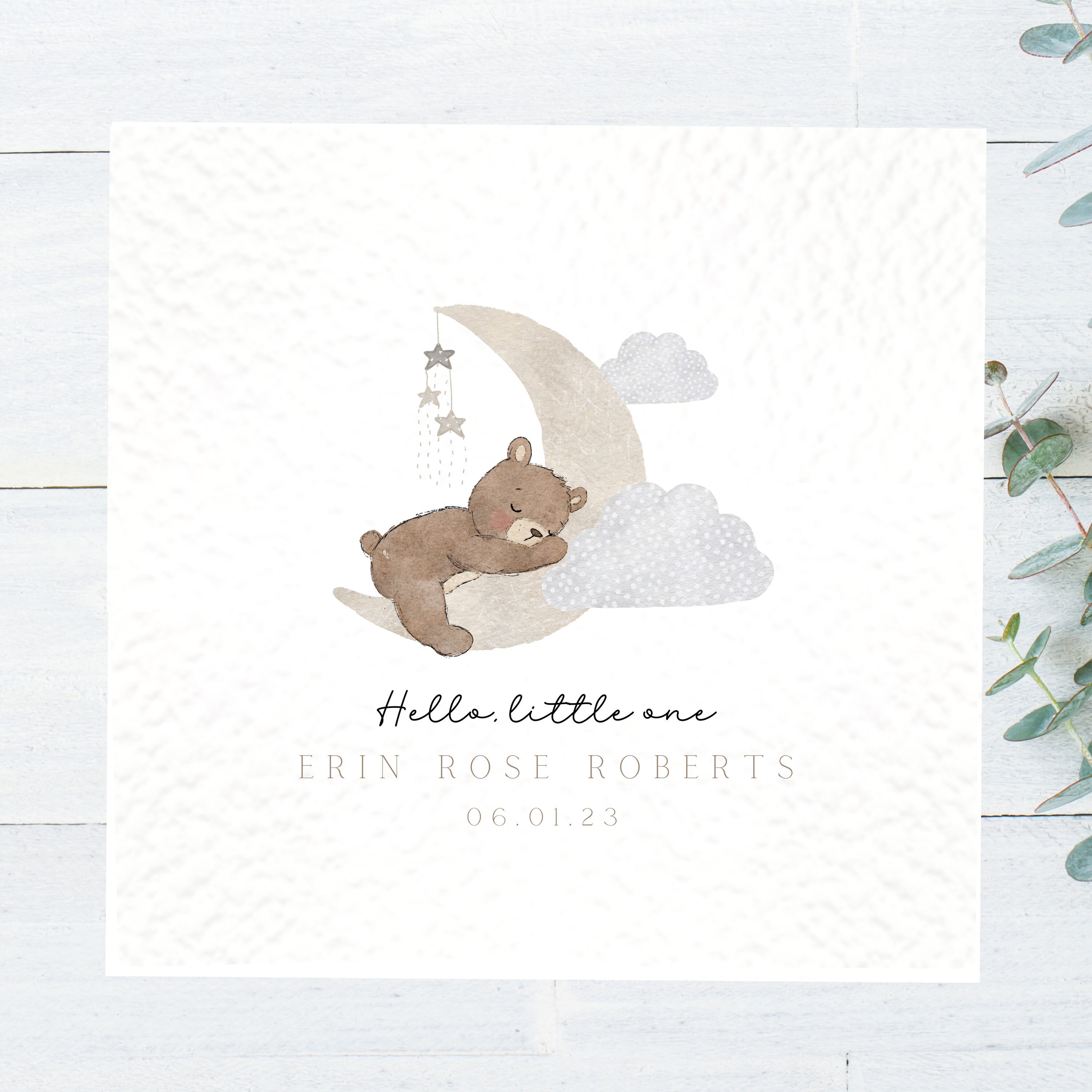 Cute Watercolor Teddy Bear Neutral Baby Boho Clipart Set PNG ...
