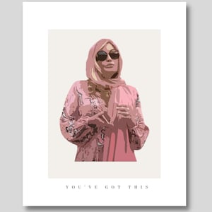 White Lotus Tanya Print- You've got this.
