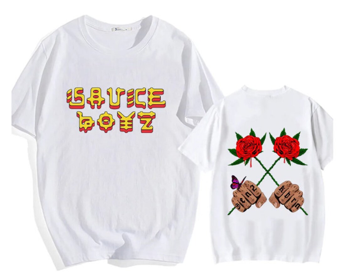 Eladio Carrion Sauce Boyz Monarca Aesthetic Manga Tshirts Etsy