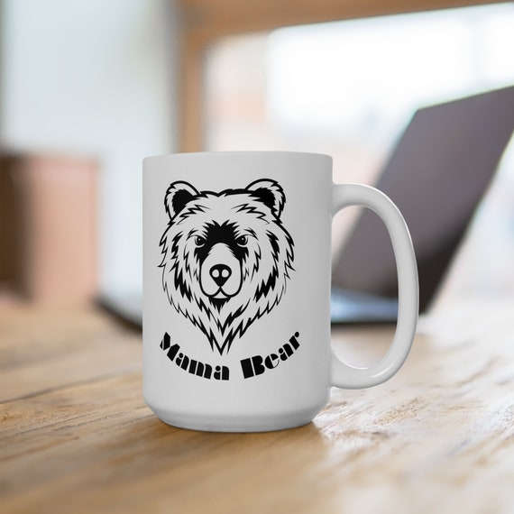 Grizzly Bear 15 oz Coffee Mug