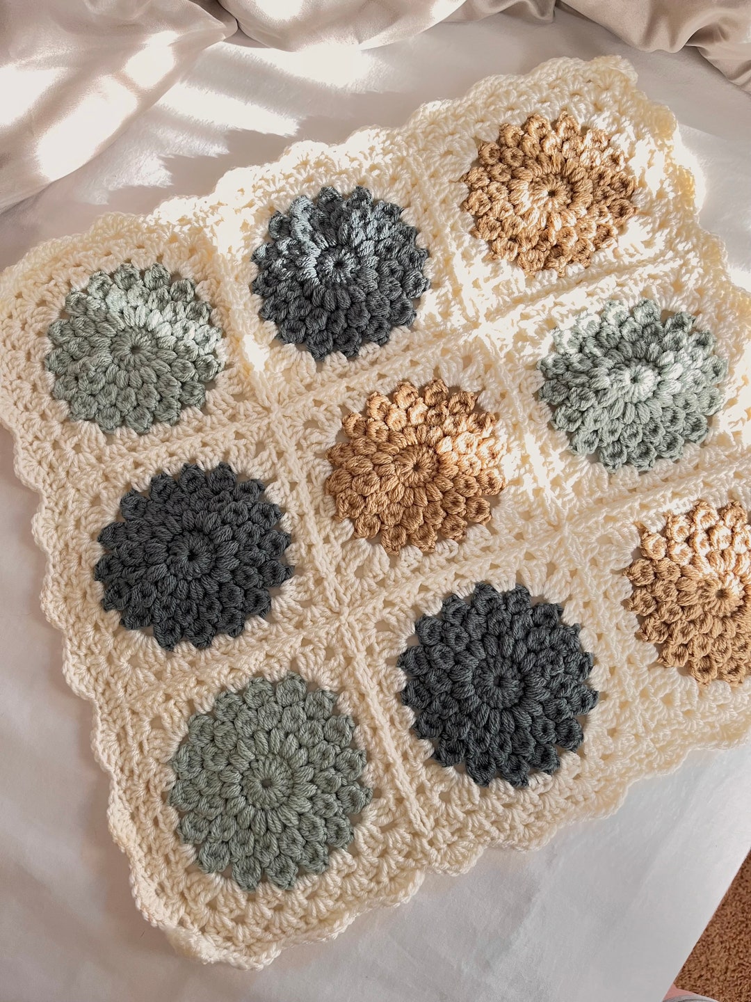 Baby Boy Crochet Security Blanket Baby Shower Gifts, Neutral Baby ...