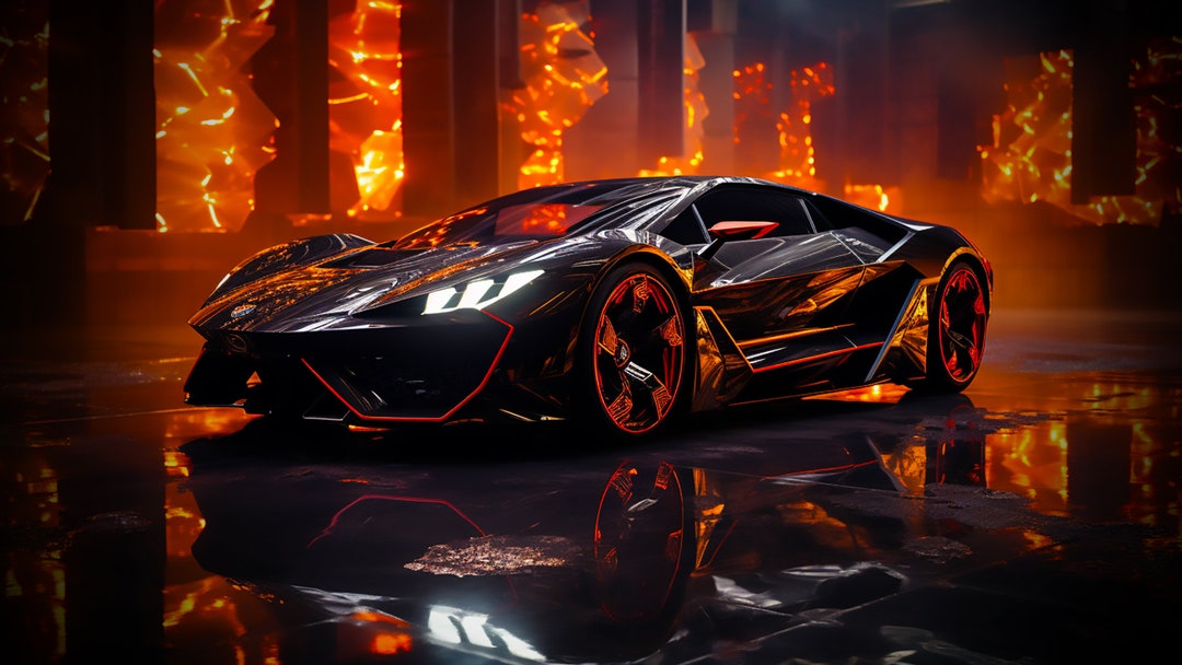 Lamborghini Desktop Wallpaper for PC, Mac, Tablet & Phone, INSTANT
