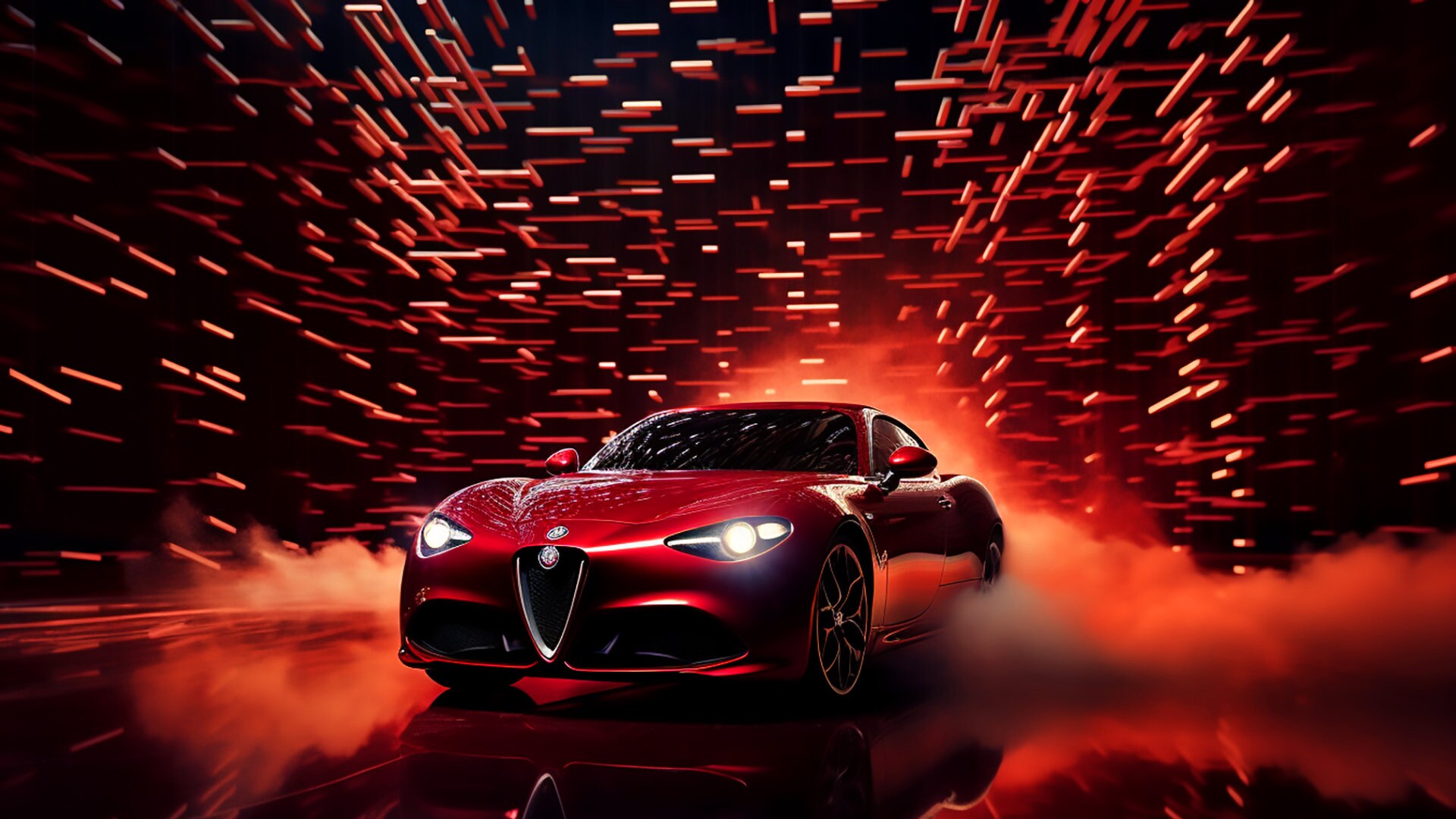 Alfa Romeo Desktop Wallpaper for PC or Mac, INSTANT DOWNLOAD