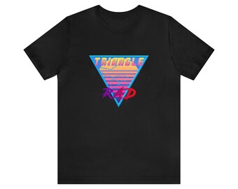 TriangleRAD Classic Logo – Camiseta unissex de manga curta