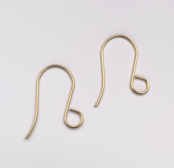 316 Surgical Grade Stainless Steel Earring Hooks With XL Loop Style A, No  Jumpring Needed, Fish Hook, Earring Finding, Jewelry Making Supply 