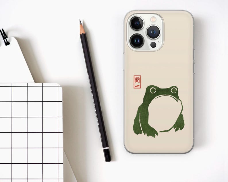 Grumpy Frog Phone Case Matsumoto Hoji Cover Fit for iPhone 17 Pro Max 16 15 14 13 12 13 11 Samsung S25 S24 S23 FE A56 A16 A14 Huawei P30 Pro image 7
