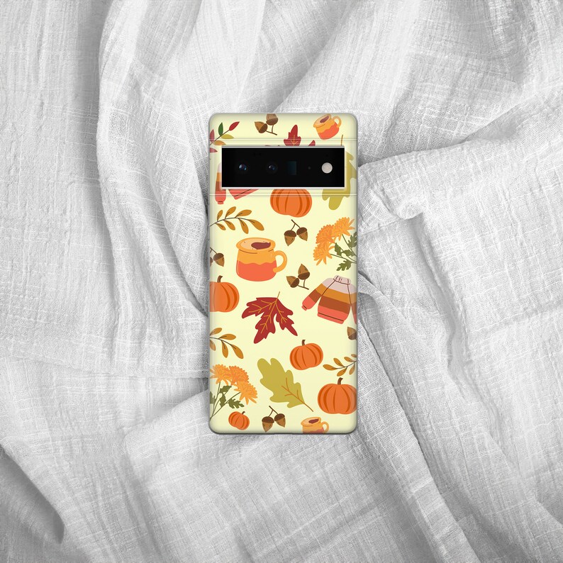Autumn Phone Case Fall Leaves Phone Cover Fit for Google Pixel 10 Pro XL 9A 9 Pro 8A 8 Pro 8 7A 7 Pro 6 6A 3A 4XL 5 OnePlus 13 12R image 6