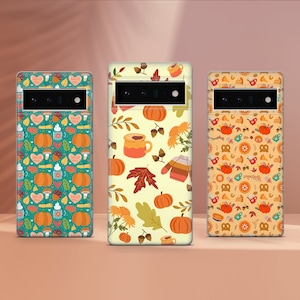 Autumn Phone Case Fall Leaves Phone Cover Fit for Google Pixel 10 Pro XL 9A 9 Pro 8A 8 Pro 8 7A 7 Pro 6 6A 3A 4XL 5 OnePlus 13 12R