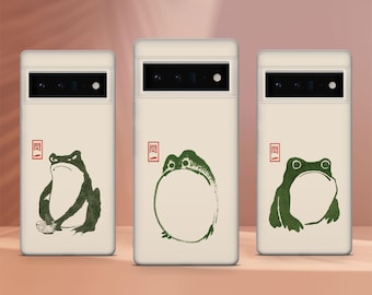 Cover per telefono Grumpy Frog di Matsumoto Hoji, compatibile con Google Pixel 10 Pro XL 9A 9 Pro 8A 8 Pro 8 7A 7 Pro 6 6A 3A 4XL 5 OnePlus 13 12R