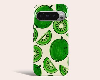 Kiwi Fruit Phone Case Aesthetic Phone Cover Fit for Google Pixel 10 Pro XL 9A 9 Pro XL 8 8A 7A 7 Pro Pixel 6 Pro 6A