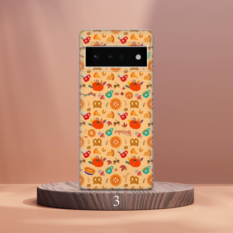 Autumn Phone Case Fall Leaves Phone Cover Fit for Google Pixel 10 Pro XL 9A 9 Pro 8A 8 Pro 8 7A 7 Pro 6 6A 3A 4XL 5 OnePlus 13 12R Design 3