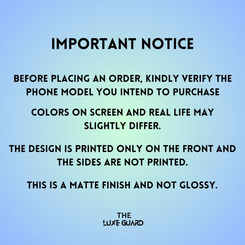 a blue background with the words important notice