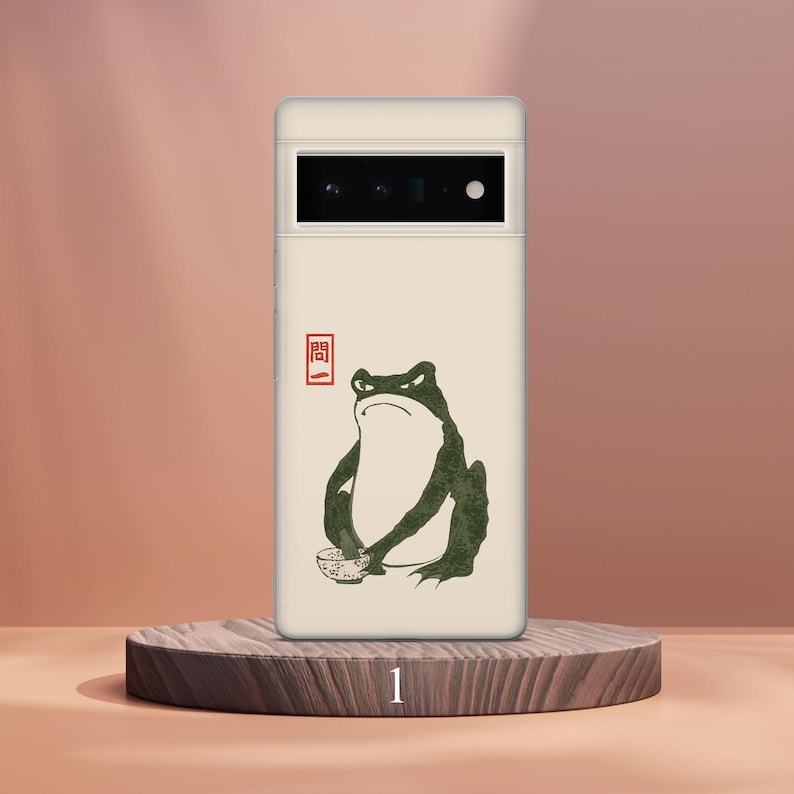 Grumpy Frog Phone Case Matsumoto Hoji Cover Fit for Google Pixel 10 Pro XL 9A 9 Pro 8A 8 Pro 8 7A 7 Pro 6 6A 3A 4XL 5 OnePlus 13 12R Design 1
