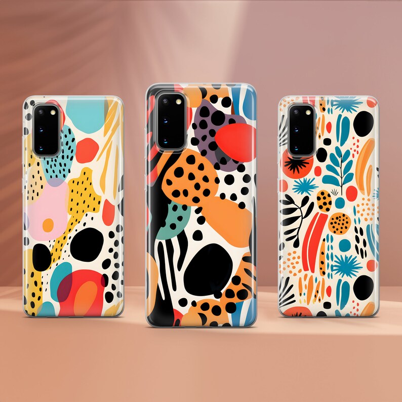 Polka Dots Phone Case Retro Design Cover Fit for iPhone 17 Pro Max 16 15 14 13 12 13 11 XS Samsung S25 S24 S23 FE A56 A16 A14 Huawei P30 Pro image 5