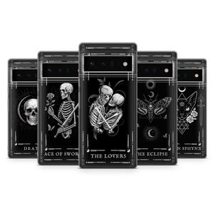 Tarot Card Goth Phone Case Witchy Gothic Phone Cover Fit for Google Pixel 10 Pro XL 9A 9 Pro 8A 8 Pro 8 7A 7 Pro 6 6A 3A 4XL 5 OnePlus 13