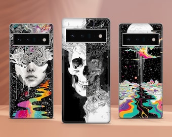Trippy Abstract Art Phone Case Aesthetic Visuals Cover Fit for Google Pixel 10 Pro XL 9A 9 Pro 8A 8 Pro 8 7A 6A 3A 4XL 5 OnePlus 13 12R