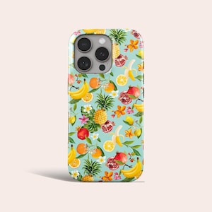 Fruit Salad Phone Case Mixed Fruit MagSafe Phone Cover Fit for iPhone 17 Pro Max 16 Pro Max 15 14 13 Pro 12 11 Pro XS XR 8 Plus