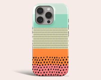Polka Dots Phone Case Dalmatian Spots MagSafe Phone Cover Fit for iPhone 17 Pro Max 16 Pro Max 15 14 13 Pro 12 11 Pro XS 8 Plus