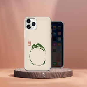 Grumpy Frog Phone Case Matsumoto Hoji Cover Fit for iPhone 17 Pro Max 16 15 14 13 12 13 11 Samsung S25 S24 S23 FE A56 A16 A14 Huawei P30 Pro Design 2