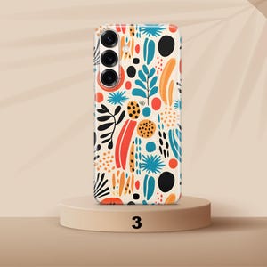 Polka Dots Phone Case Retro Design Cover Fit For Samsung S26 Ultra S25 S24 S23 S22 Plus S20 FE Note 20 A16 A17 A25 A57 A56 A14 Design 3