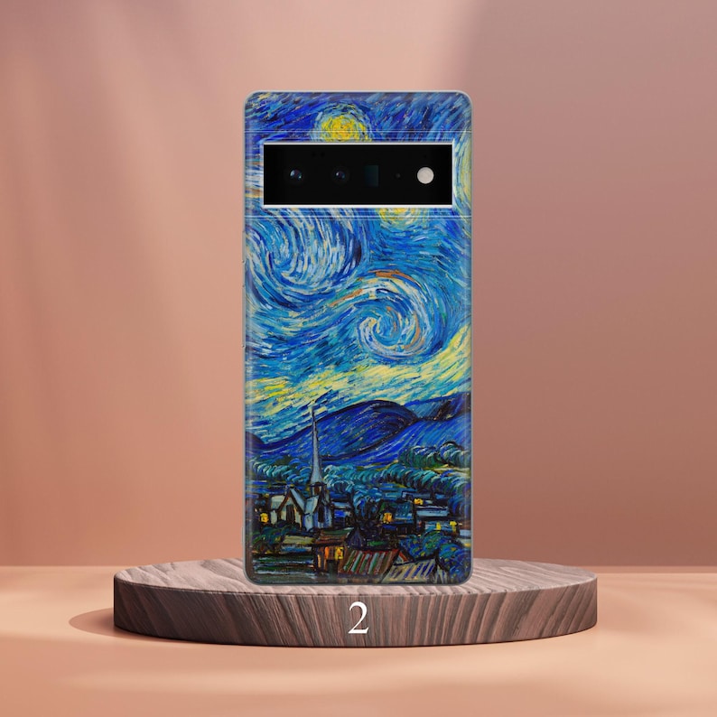 Vincent Van Gogh Phone Case Iconic Painting Art Cover Fit for Google Pixel 10 Pro XL 9A 9 Pro 8A 8 Pro 8 7A 7 Pro 6 6A 3A 4XL 5 OnePlus 13 Design 2
