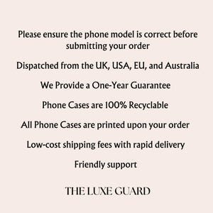 a poster with the words, please ensure the phone model is correct before subming