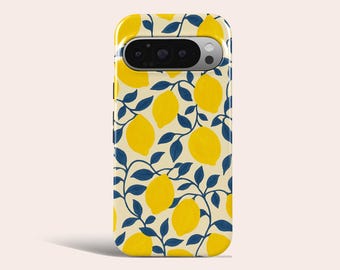 Yellow Lemons Phone Case Lemonade Phone Cover Fit for Google Pixel 10 Pro XL 9A 9 Pro XL 8 8A 7A 7 Pro Pixel 6 Pro 6A 3A 2XL
