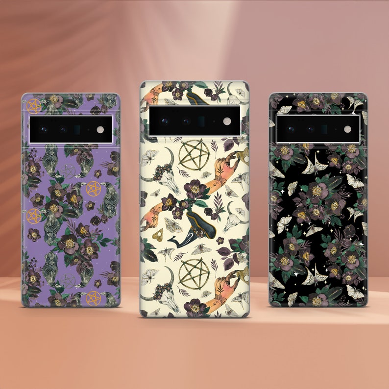 Custodia per telefono Pastel Goth Strega Kawaii Cover Adatta per Google Pixel 10 Pro XL 9A 9 Pro 8A 8 Pro 8 7A 7 Pro 6 6A 3A 4XL 5 OnePlus 13 12R immagine 1
