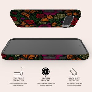 Butterfly Phone Case Aesthetic Floral Phone Cover Fit for Google Pixel 10 Pro XL 9A 9 Pro XL 8 8A 7A 7 Pro Pixel 6 Pro 6A 3A 2XL image 5