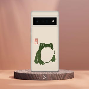 Grumpy Frog Phone Case Matsumoto Hoji Cover Fit for Google Pixel 10 Pro XL 9A 9 Pro 8A 8 Pro 8 7A 7 Pro 6 6A 3A 4XL 5 OnePlus 13 12R Design 3